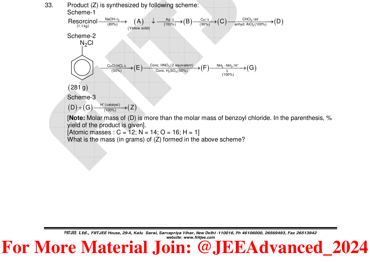 Chemistry diagram for: See image