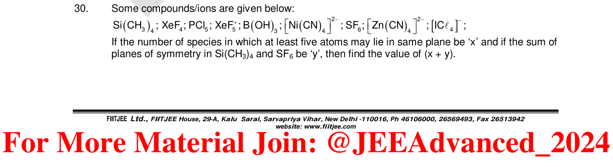 Chemistry diagram for: See image