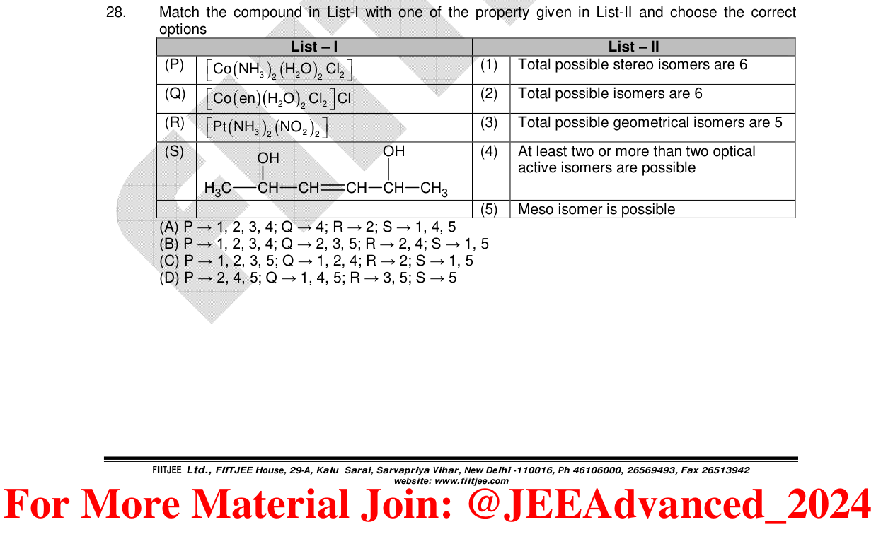 Chemistry diagram for: See image