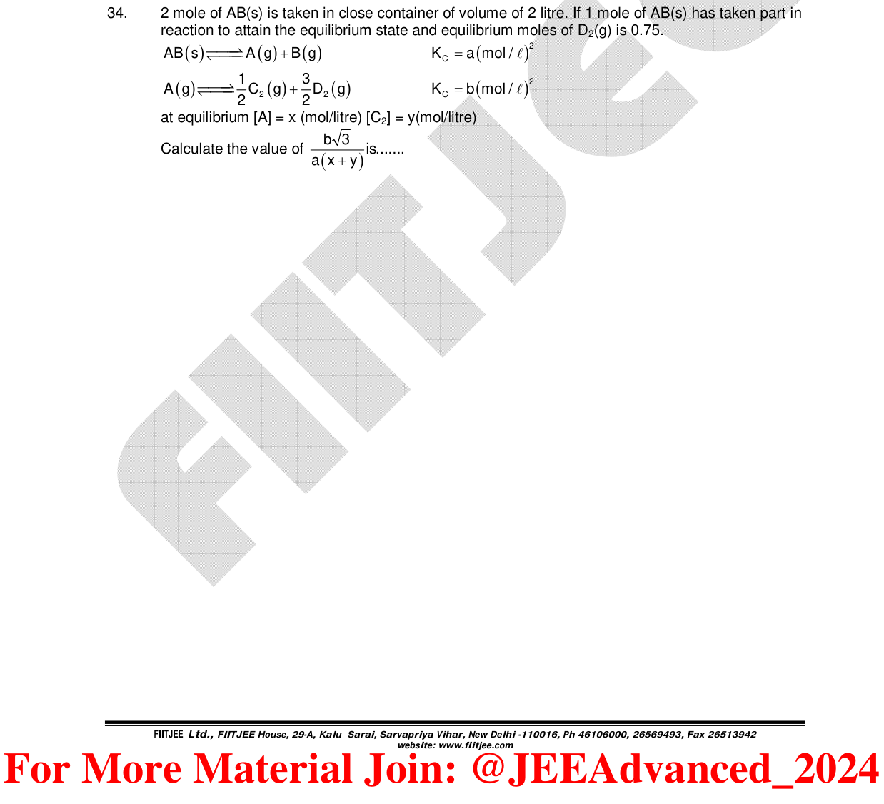 Chemistry diagram for: See image