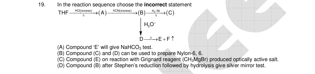 Chemistry diagram for: See image