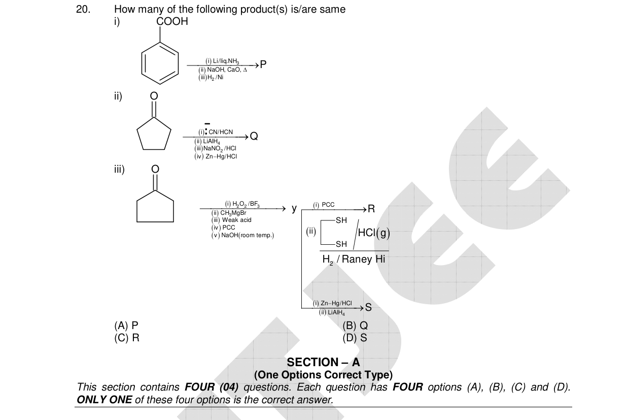 Chemistry diagram for: See image