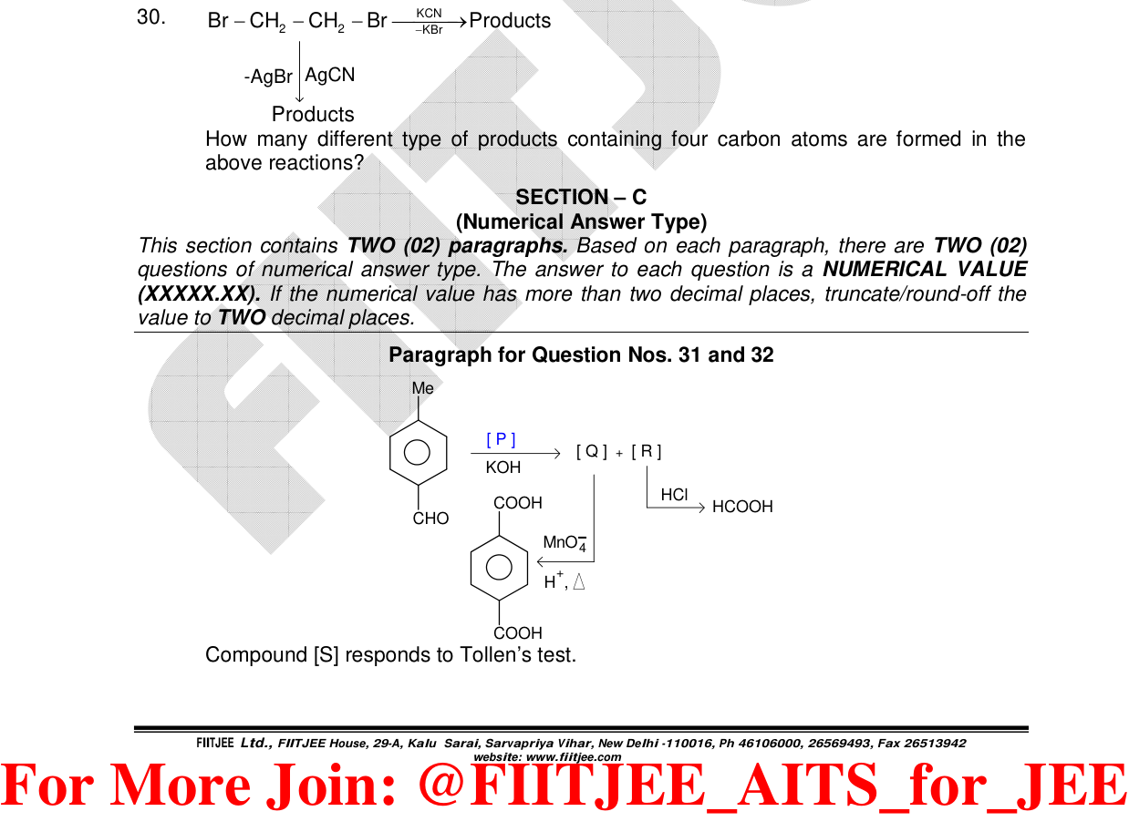 Chemistry diagram for: See image