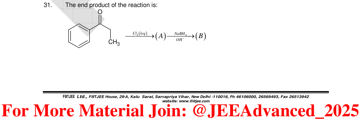 Chemistry diagram for: See image