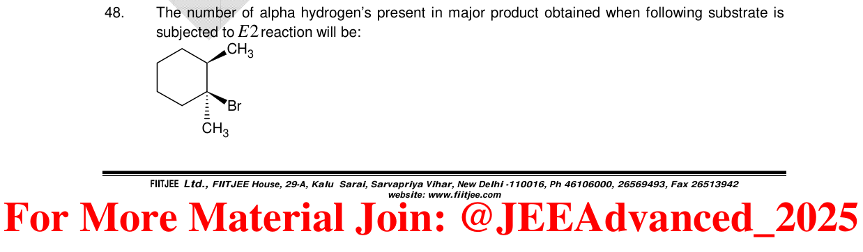 Chemistry diagram for: See image