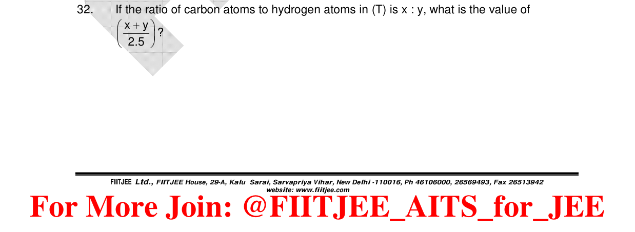Chemistry diagram for: See image