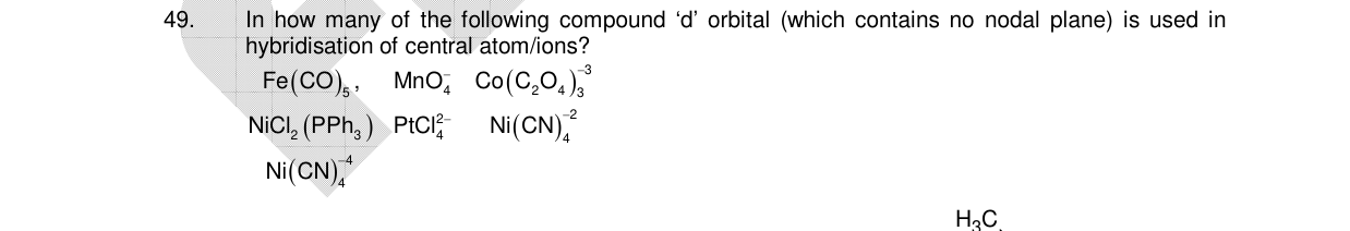Chemistry diagram for: See image
