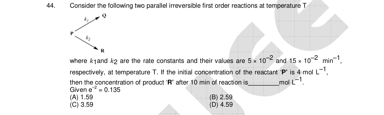 Chemistry diagram for: See image