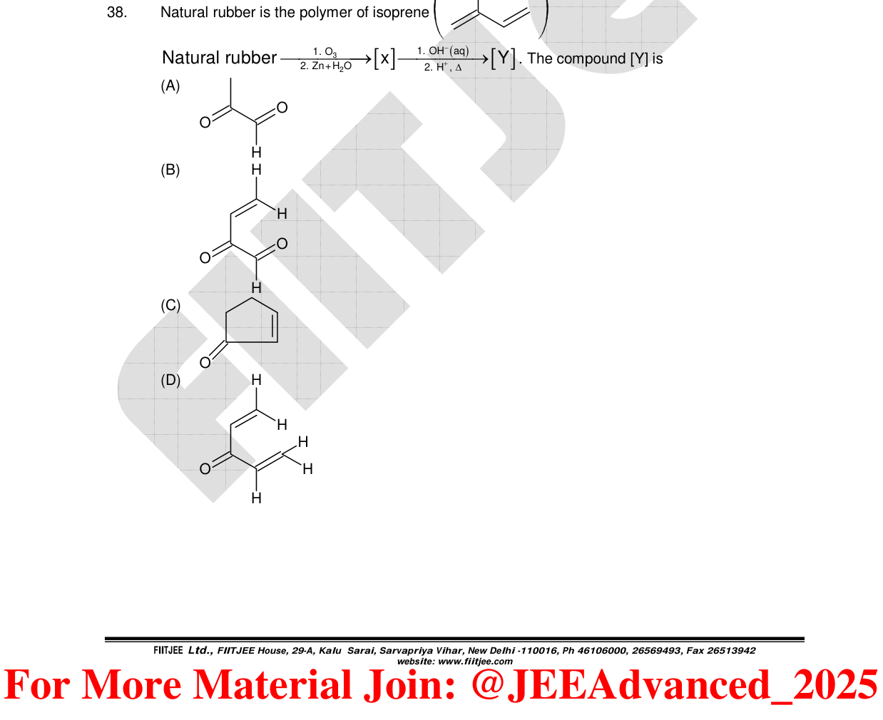 Chemistry diagram for: See image