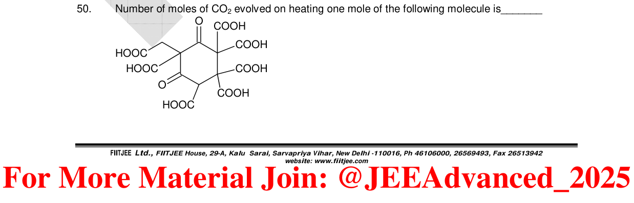 Chemistry diagram for: See image