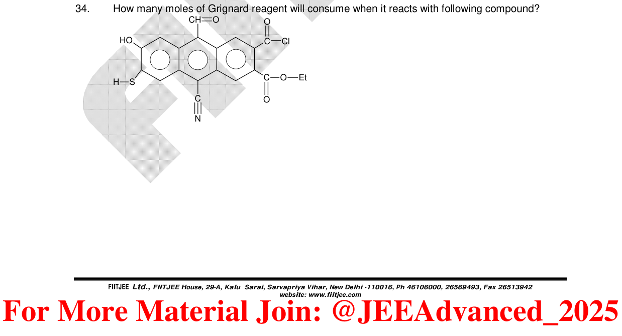 Chemistry diagram for: See image
