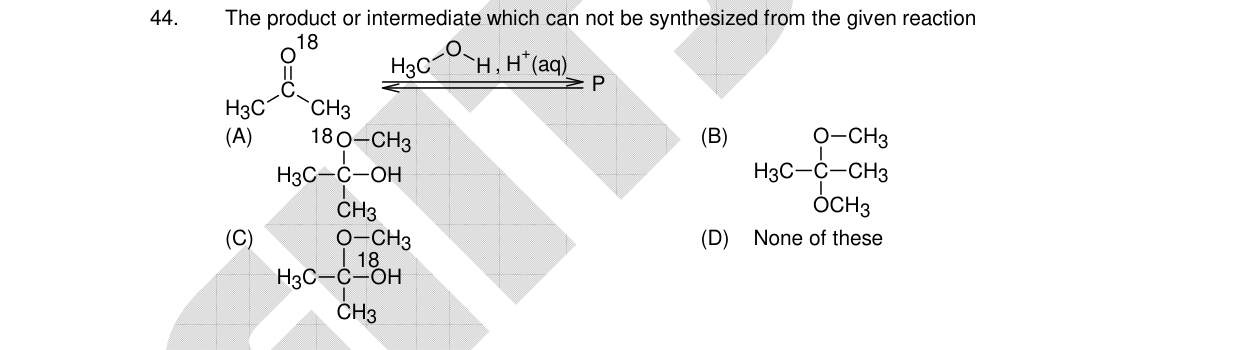 Chemistry diagram for: See image