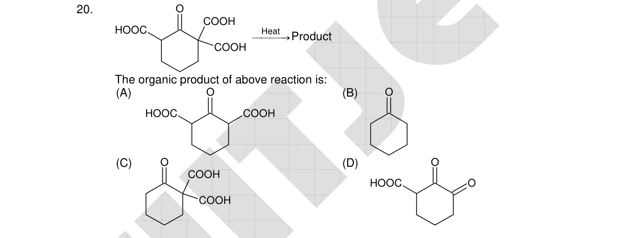 Chemistry diagram for: See image