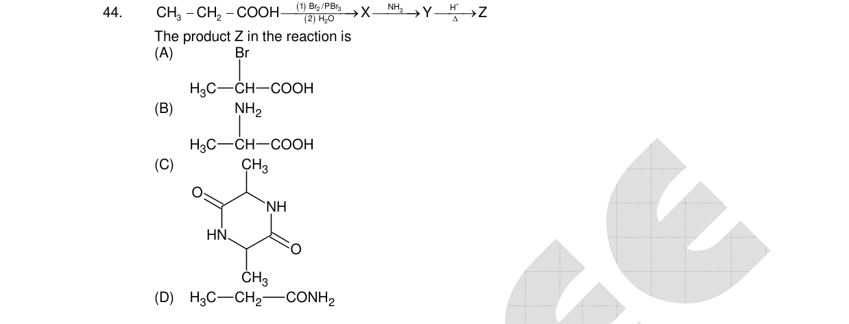 Chemistry diagram for: See image