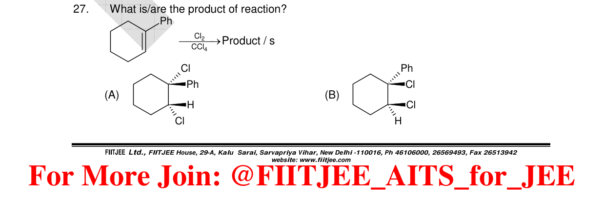 Chemistry diagram for: See image