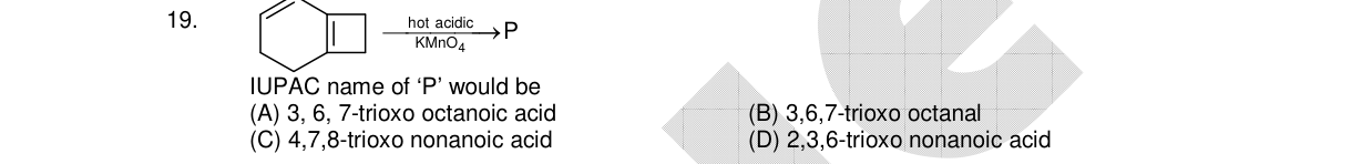 Chemistry diagram for: See image