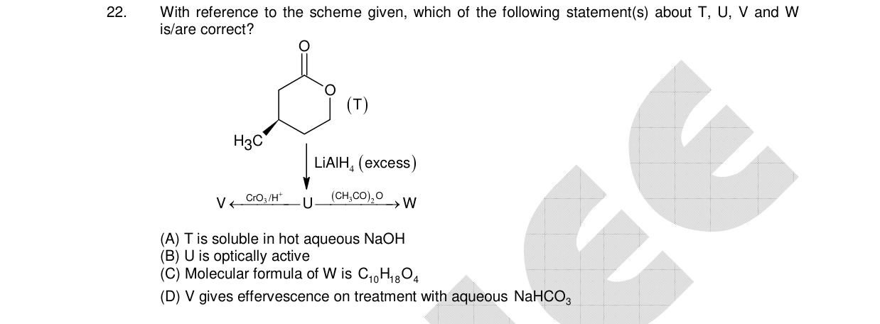 Chemistry diagram for: See image
