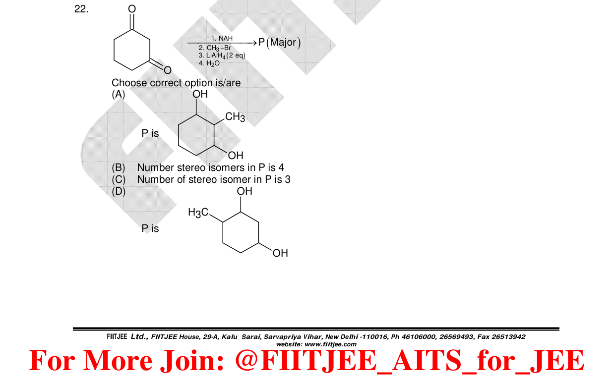 Chemistry diagram for: See image