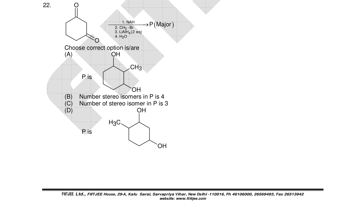 Chemistry diagram for: See image