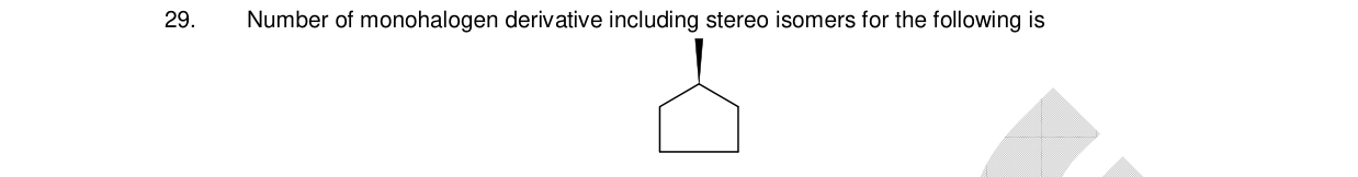 Chemistry diagram for: See image