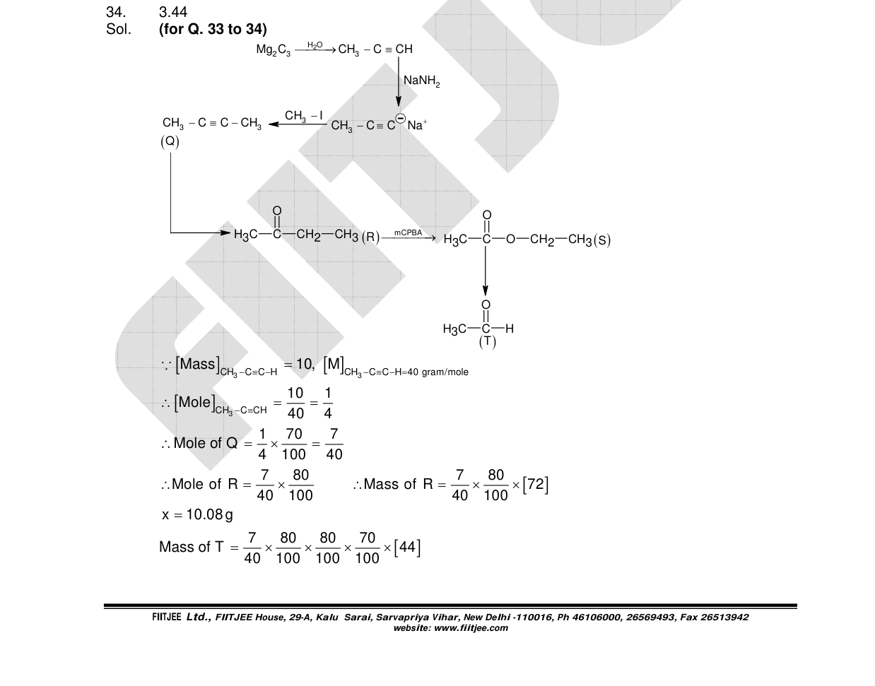 Chemistry diagram for: See image