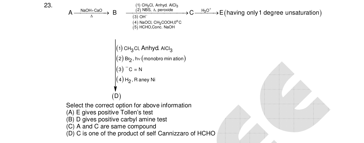 Chemistry diagram for: See image