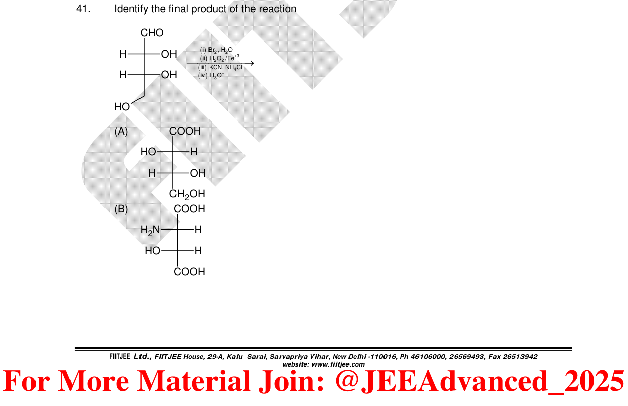 Chemistry diagram for: See image