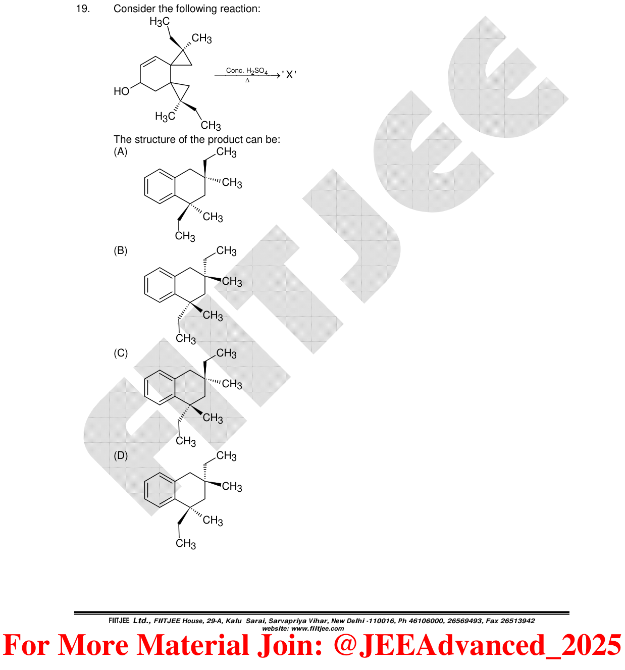 Chemistry diagram for: See image