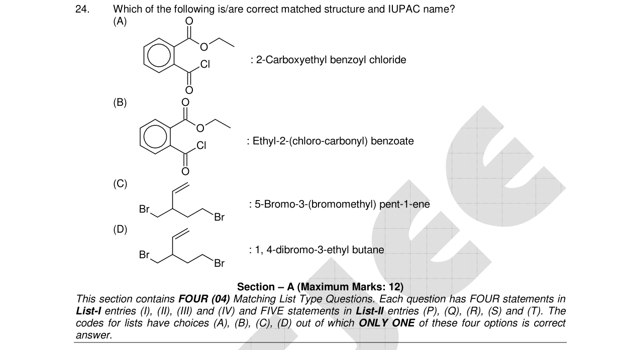 Chemistry diagram for: See image