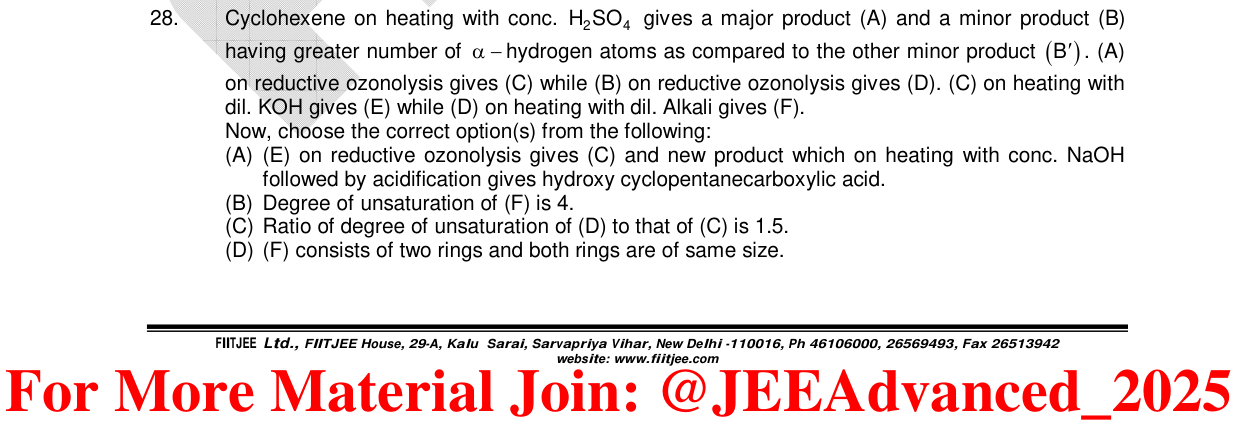 Chemistry diagram for: See image