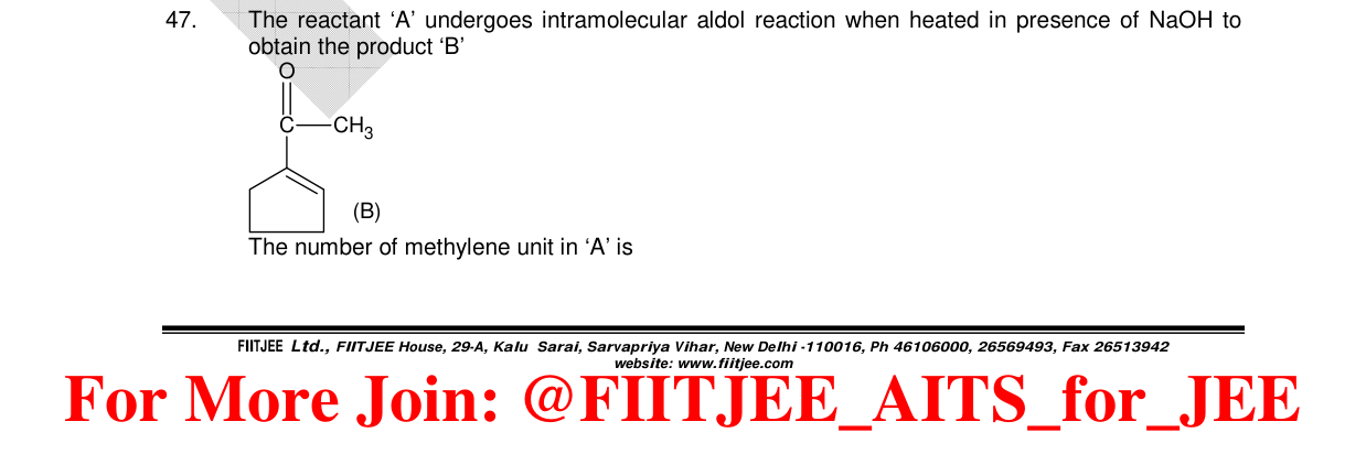Chemistry diagram for: See image