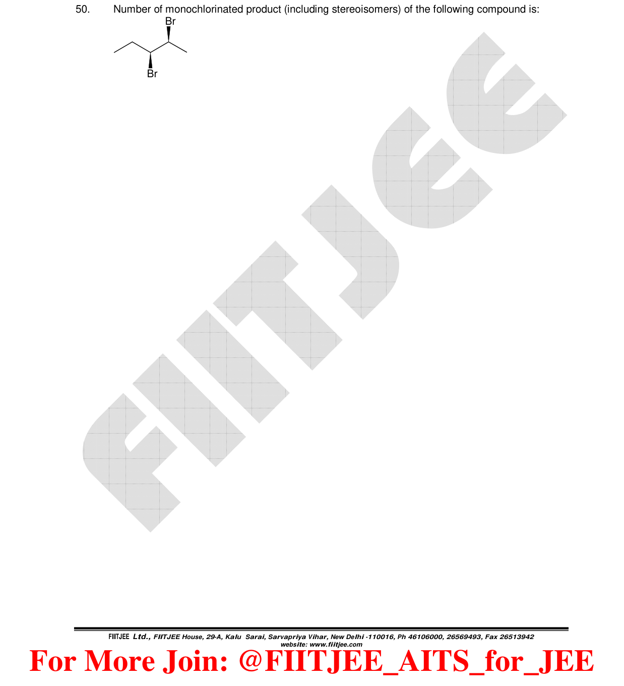 Chemistry diagram for: See image