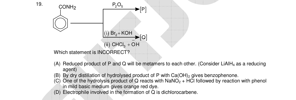 Chemistry diagram for: See image