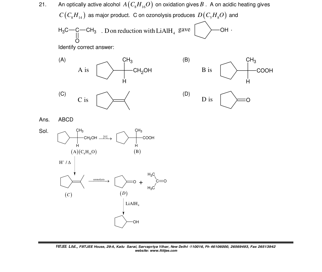 Chemistry diagram for: See image