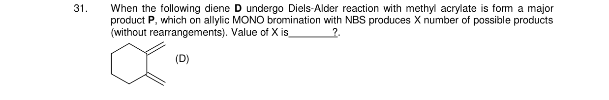 Chemistry diagram for: See image