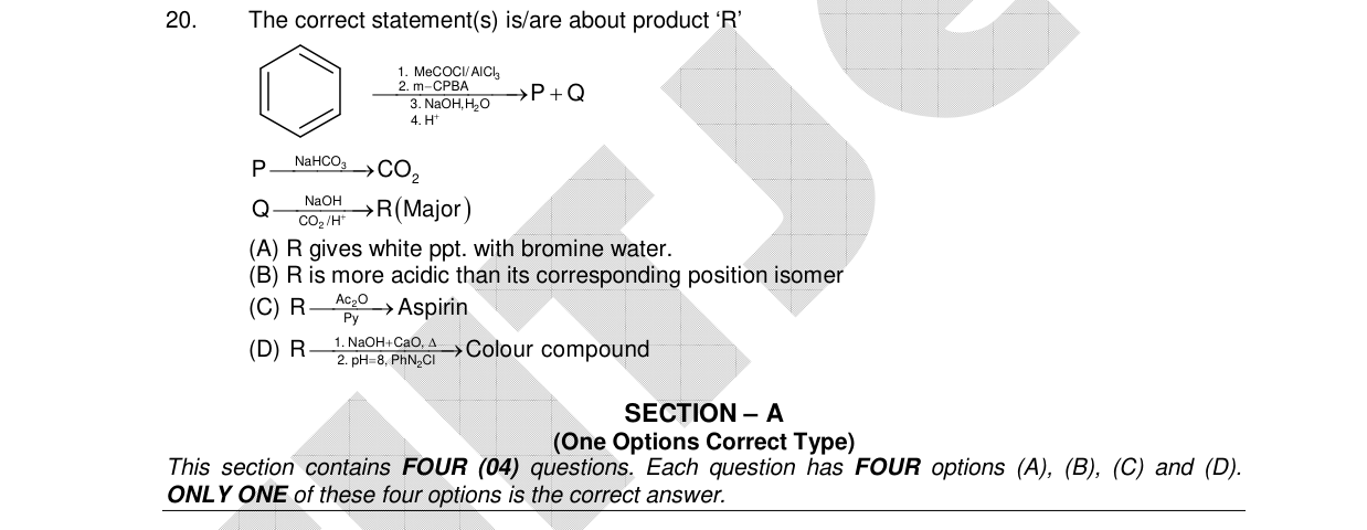 Chemistry diagram for: See image