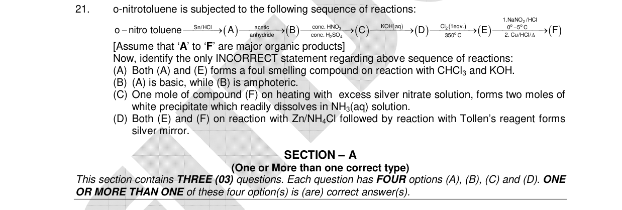 Chemistry diagram for: See image