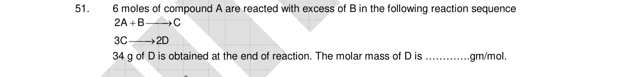 Chemistry diagram for: See image