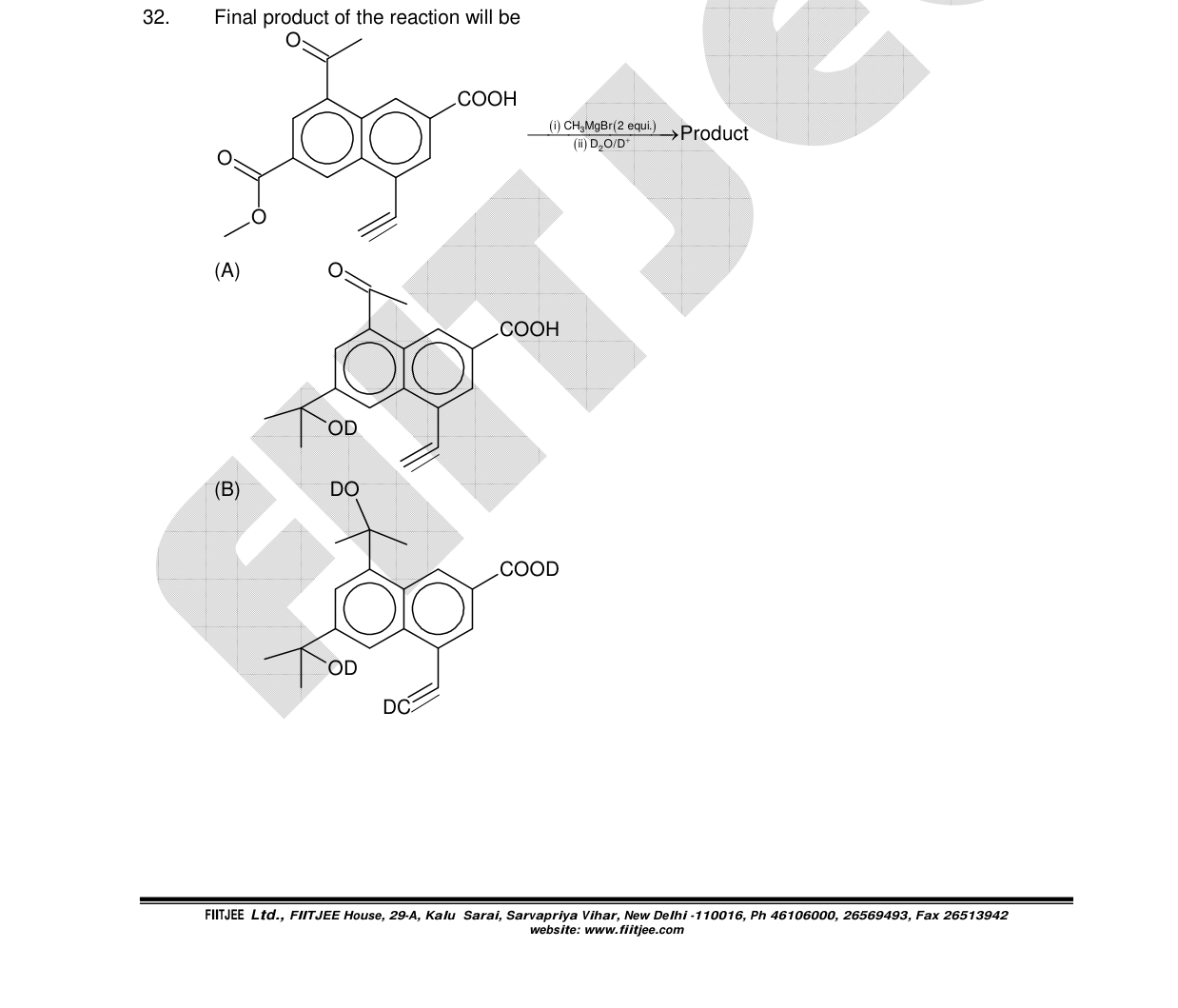 Chemistry diagram for: See image