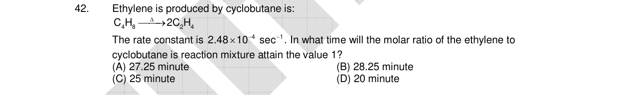 Chemistry diagram for: See image