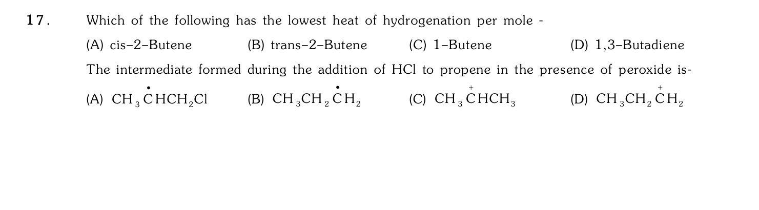 Chemistry diagram for: See image