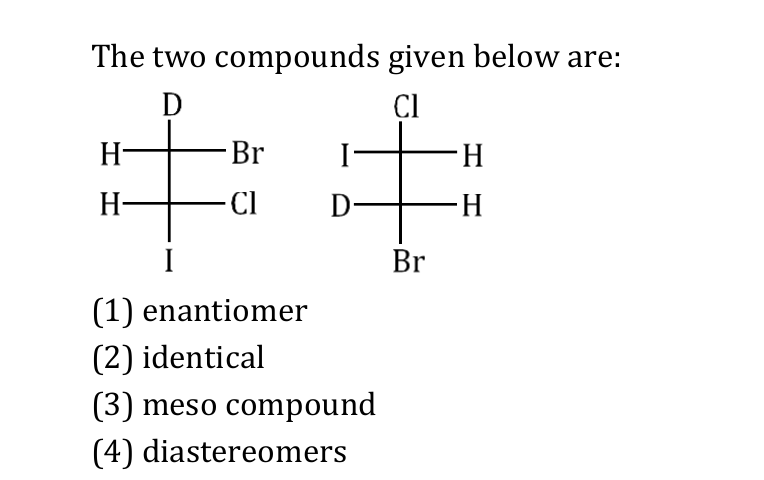 Chemistry diagram for: See image