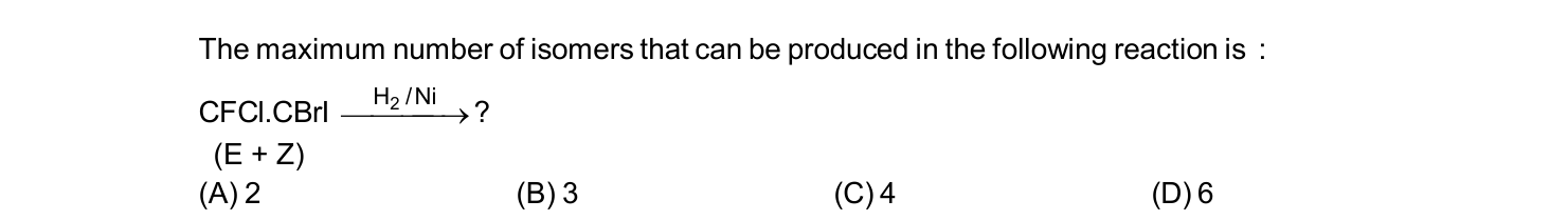 Chemistry diagram for: See image