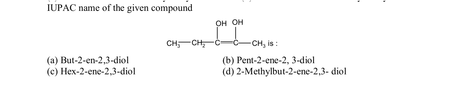 Chemistry diagram for: See image