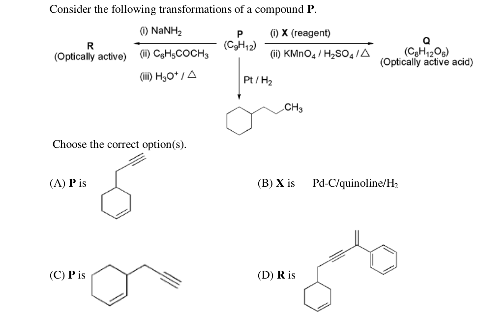 Chemistry diagram for: See image