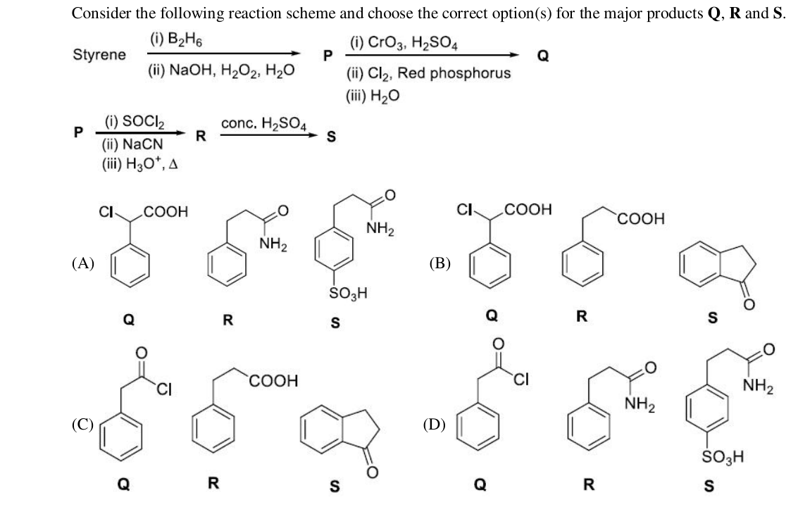 Chemistry diagram for: See image