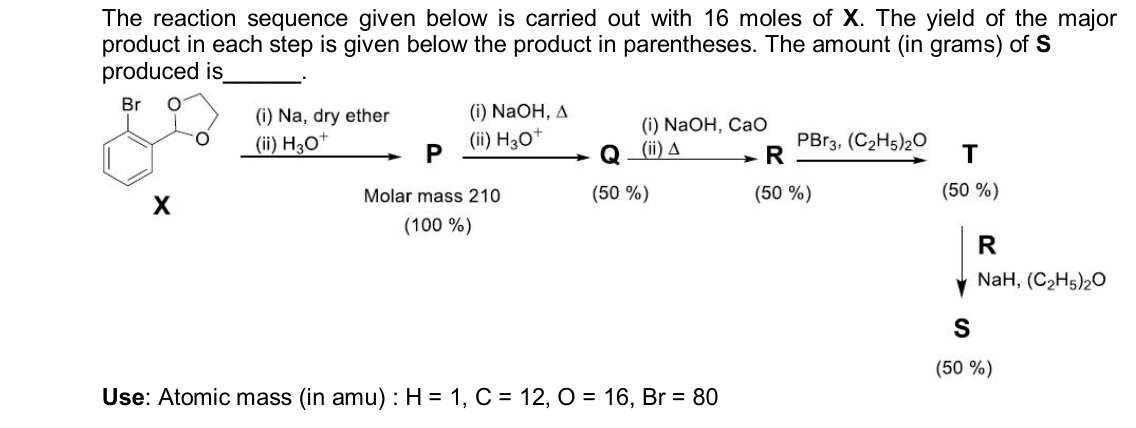Chemistry diagram for: See image