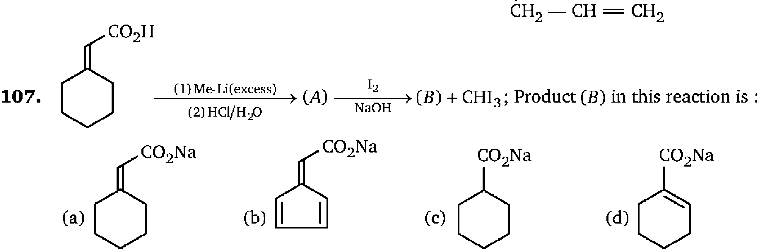 Chemistry diagram for: See image