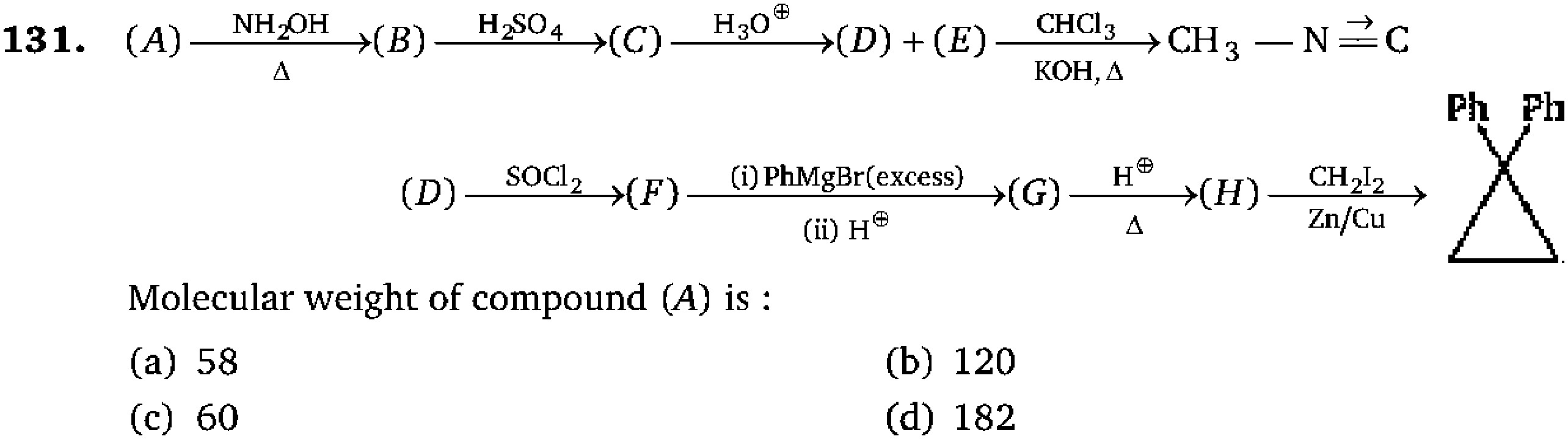 Chemistry diagram for: See image