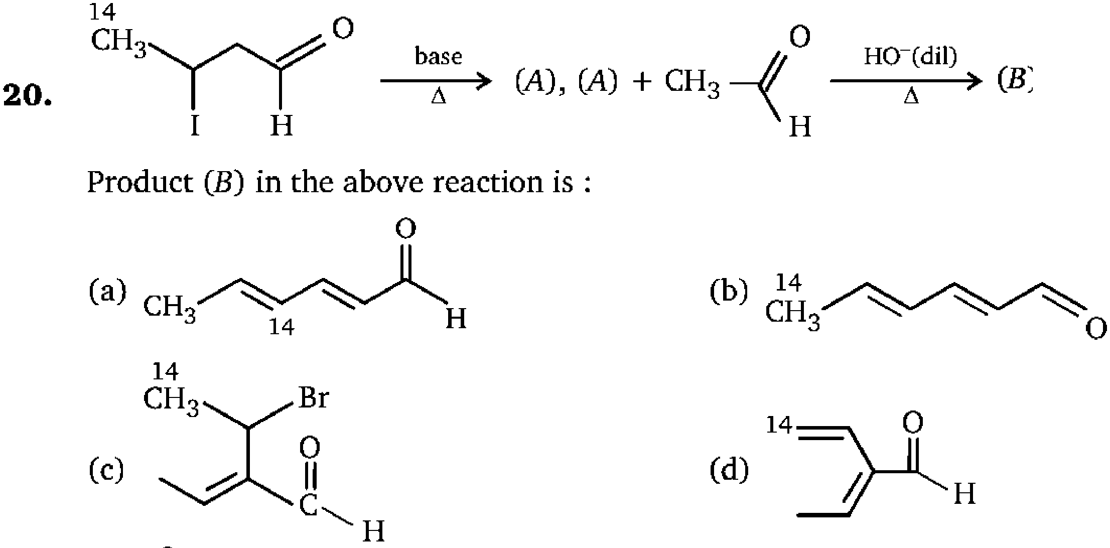 Chemistry diagram for: See image